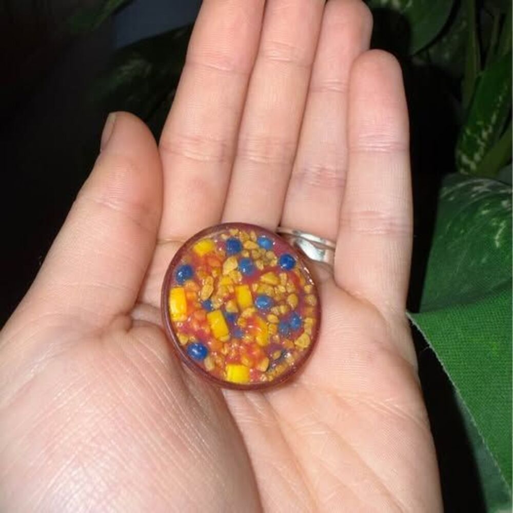 Handmade Resin Cereal Bowl Miniature